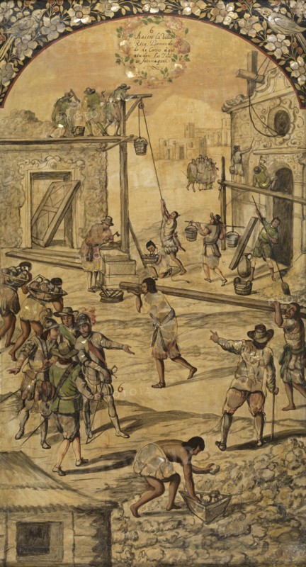The Conquest of Mexico by Hernan Cortés.