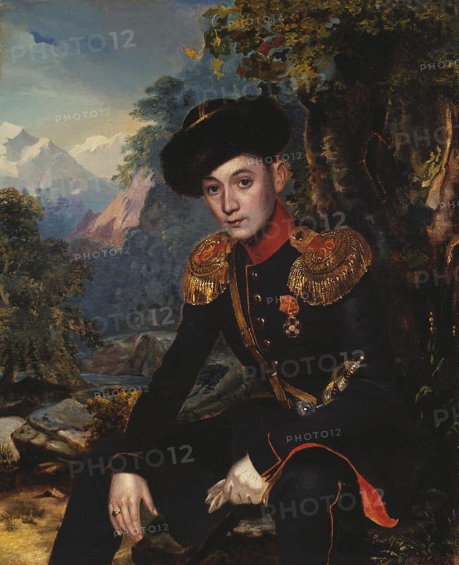 Portrait of Mikhail Leontievich Dubelt (1822-1900).