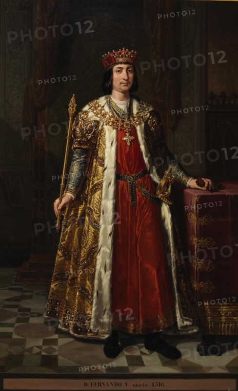 Portrait of King Ferdinand II of Aragon (1452-1516).