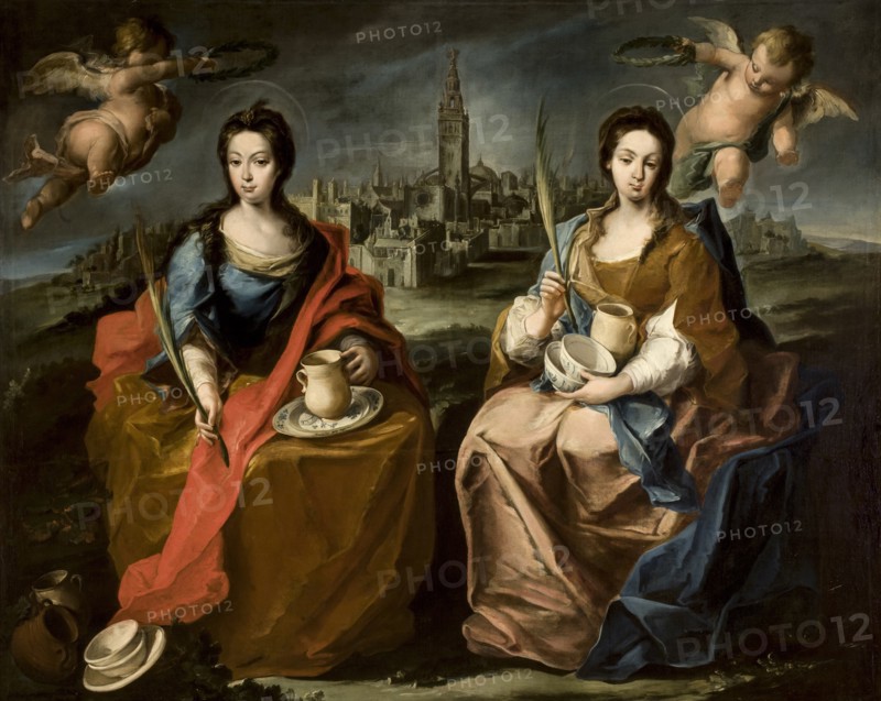 Saints Justa and Rufina.