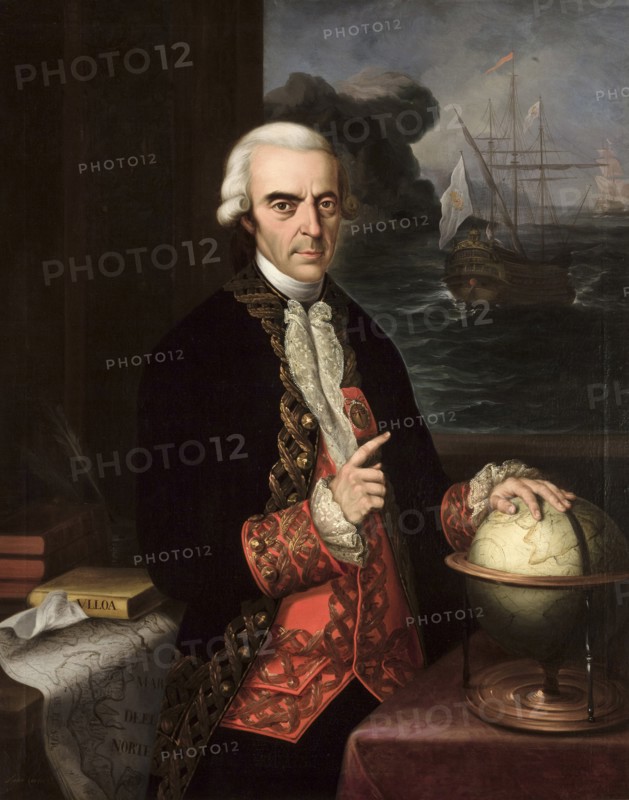 Portrait of Antonio de Ulloa (1716-1795).