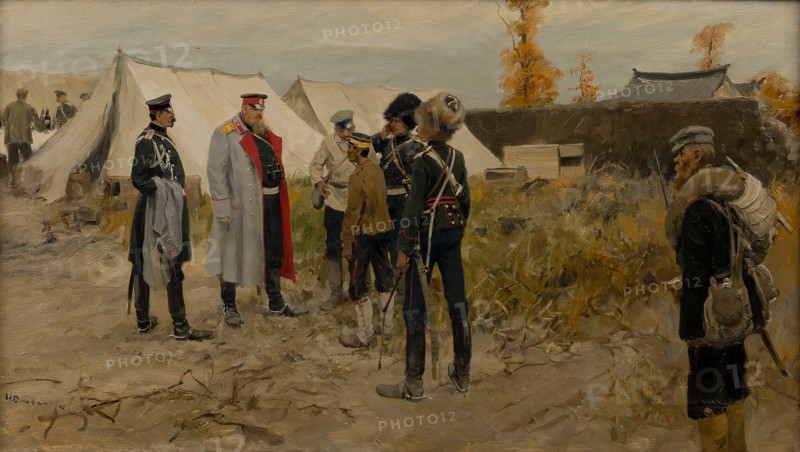 Scene from the Russo-Japanese war.