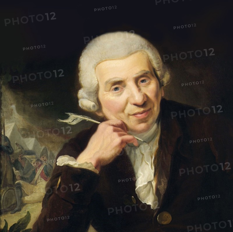 Portrait of Johann Wilhelm Ludwig Gleim (1719-1803).
