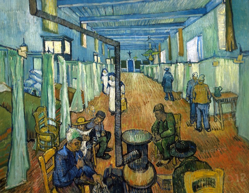 The Ward in the Hospital at Arles.