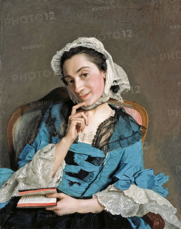 Portrait of Louise d'Épinay (1726-1783).