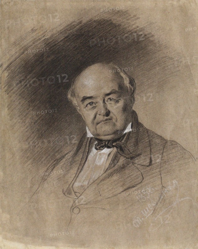 Mikhail Semyonovich Shchepkin (1788-1863).