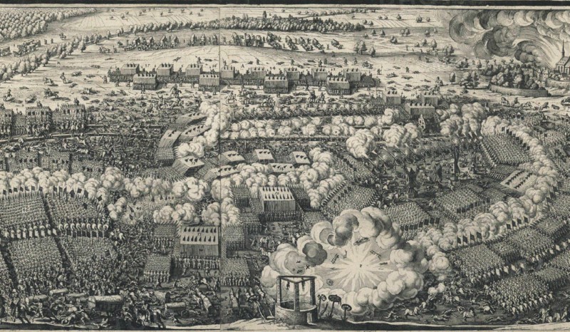 Tercio. Detail of the Battle of Lützen, 1632.