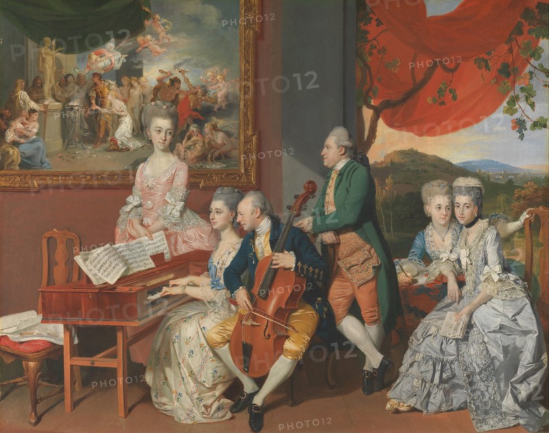 The Gore Family with George, Third Earl Cowper.