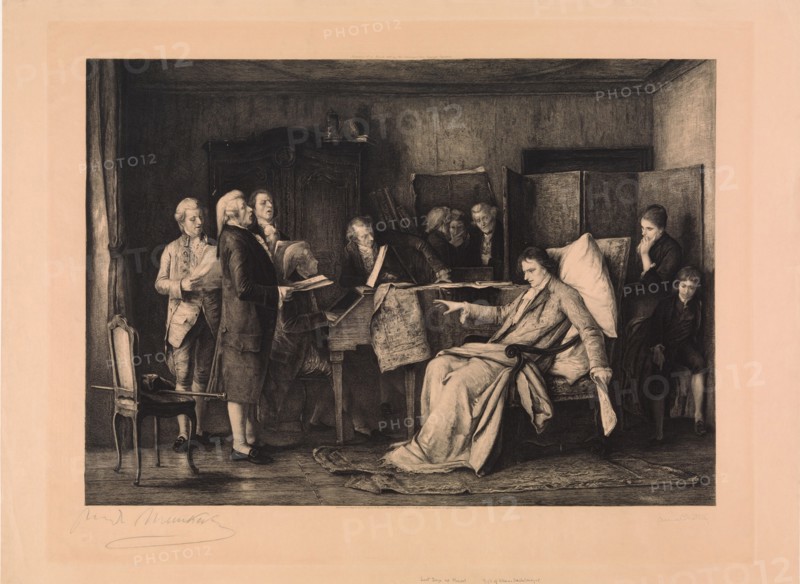 The Last Moments of Mozart.