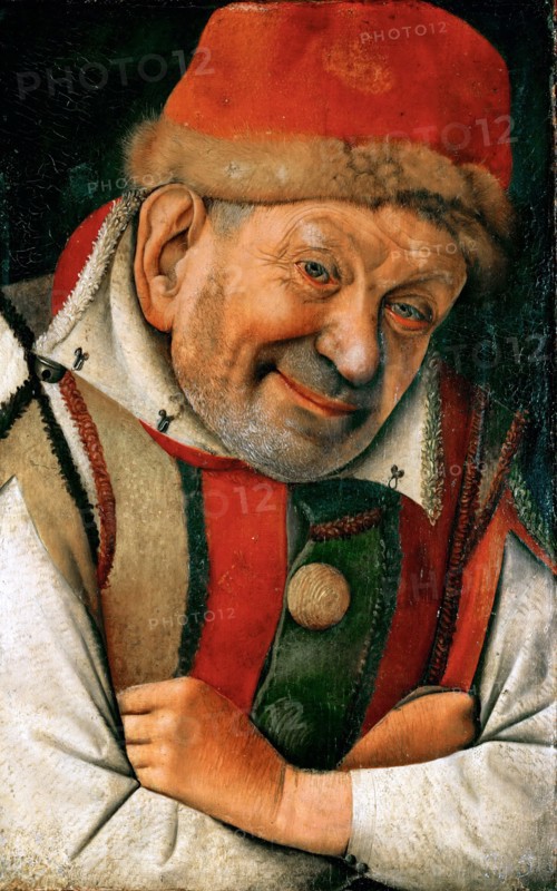 Portrait of the Ferrara Court Jester Gonella.