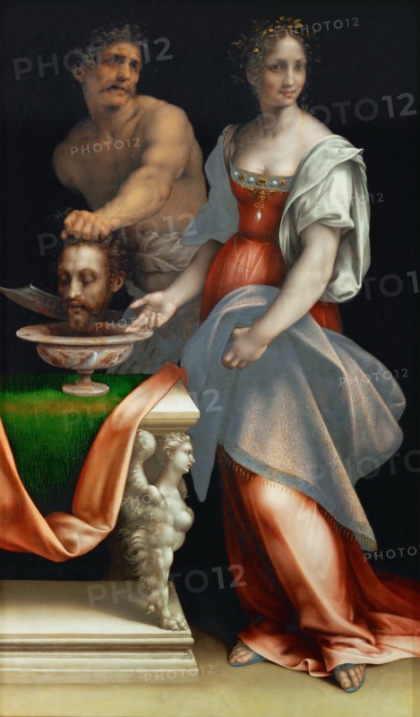 Salome with the Head of John the Baptist.