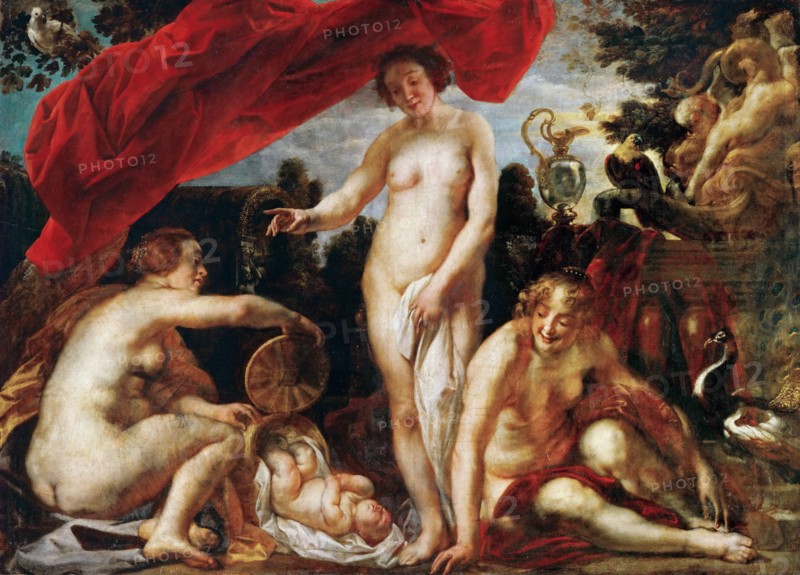 The Daughters of Cecrops Finding the Child Erichthonius.