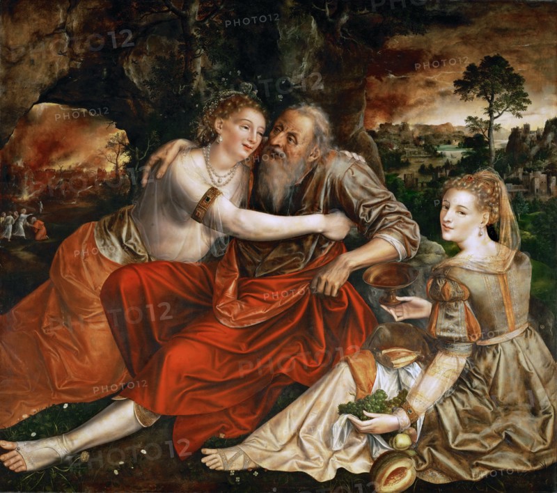 Lot and his Daughters.