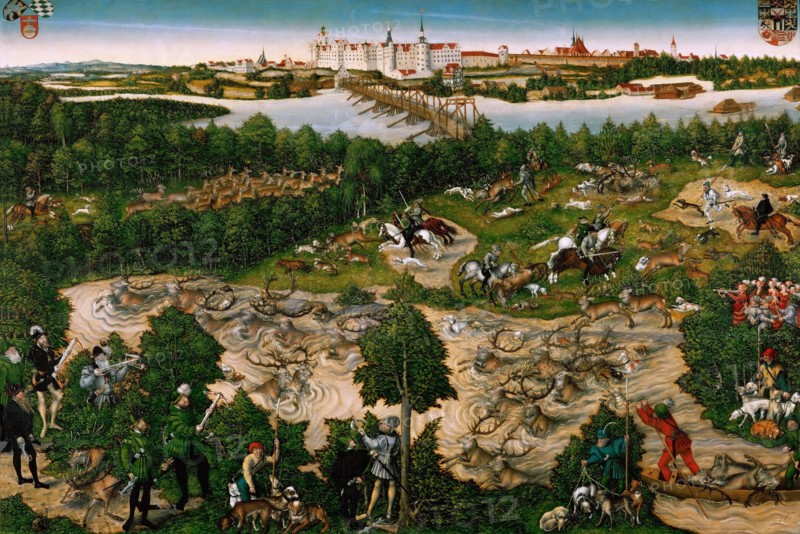 Stag Hunt of the Elector John Frederick.