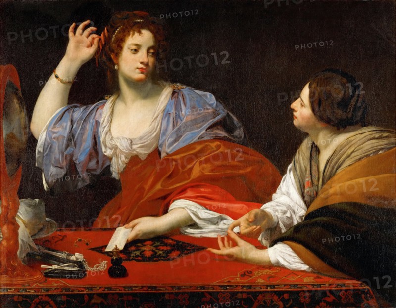 Martha Blames her Vain Sister Mary Magdalene.