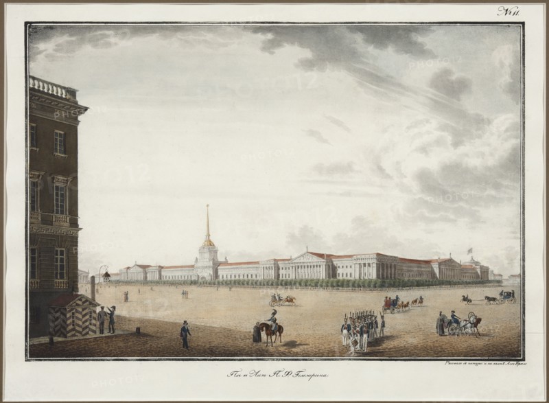 The Admirality in Saint Petersburg.