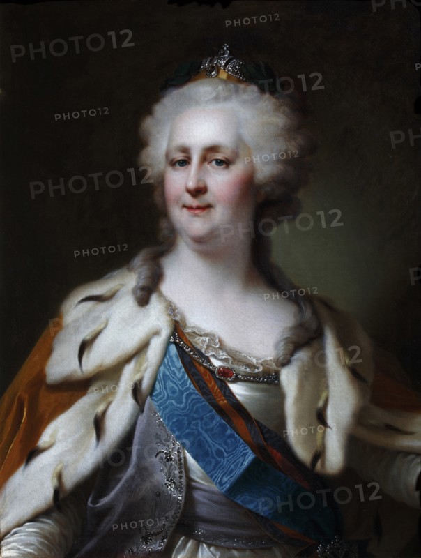Portrait of Empress Catherine II (1729-1796).