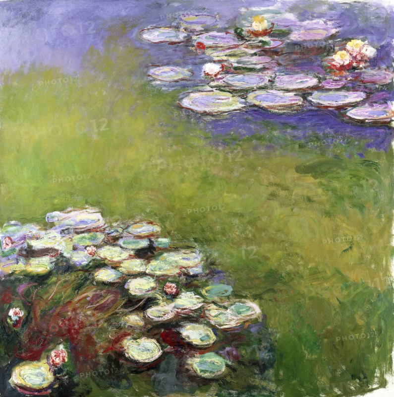 Waterlilies (Nymphéas), 1914-1917.