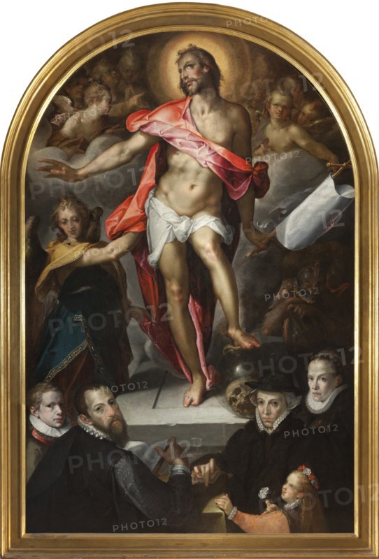 Epitaph of Goldsmith Nicolas Müller of Prague, ca 1592.