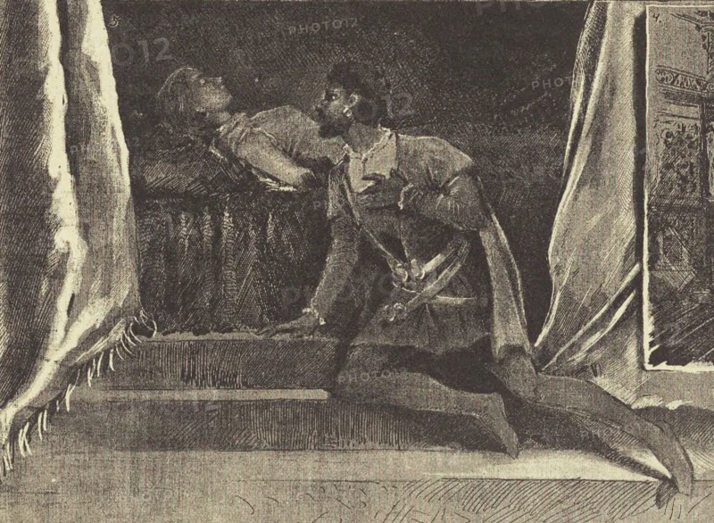 Opera Otello by Giuseppe Verdi at the Mariinsky Theatre in Saint Petersburg, November 26, 1887, 1887