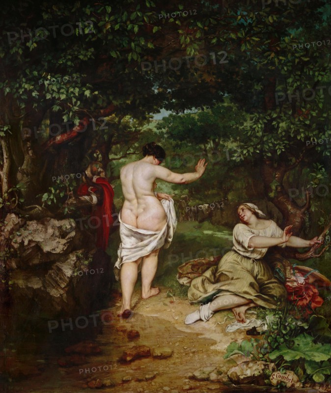 The Bathers (Les Baigneuses), 1853.