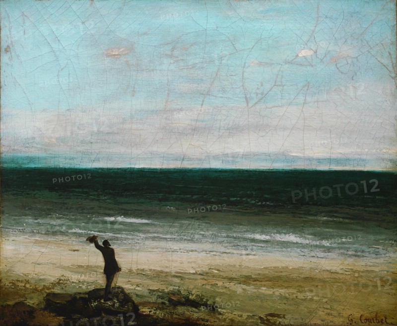 Le Bord de mer à Palavas (Seacoast at Palavas), 1854.