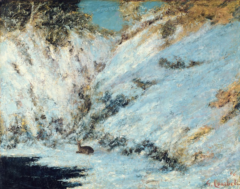 Snowy Landscape, 1866.
