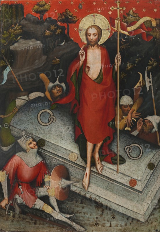 The Resurrection. From the Trebon Altarpiece, ca 1380.