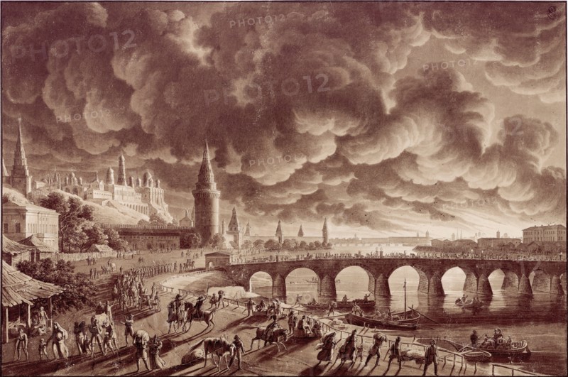 The Fire of Moscow, 1812, 1813.
