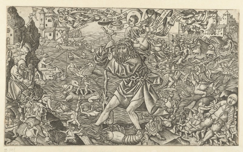 Saint Christopher (After Hieronymus Bosch), Late 15th cen..