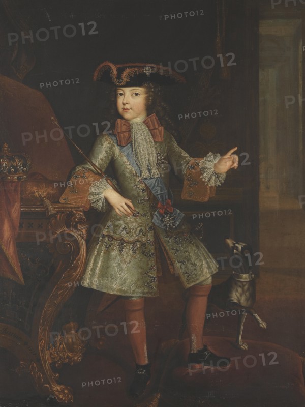 Portrait of the King Louis XV (1710-1774) as Child, 1717.