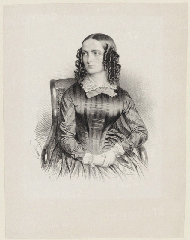 Portrait of the Soprano Teresina (Teresa) Brambilla (1845-1921), .