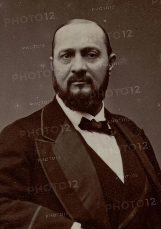 Portrait of the opera singer Enrico Tamberlik (1820-1889), 1870s.