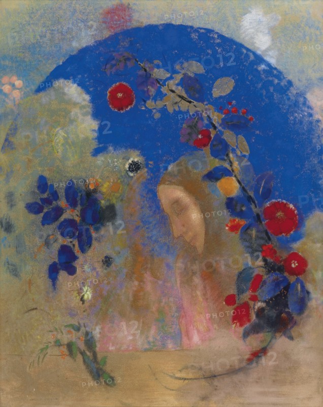 Profil sous une arche, c. 1905.