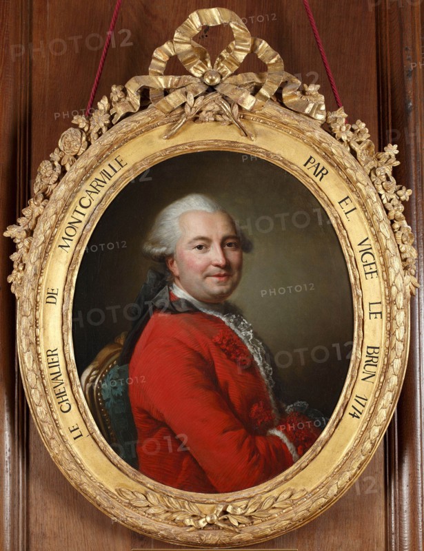 Portrait of Robert Benêt de Montcarville (1698-1771), ca 1770.