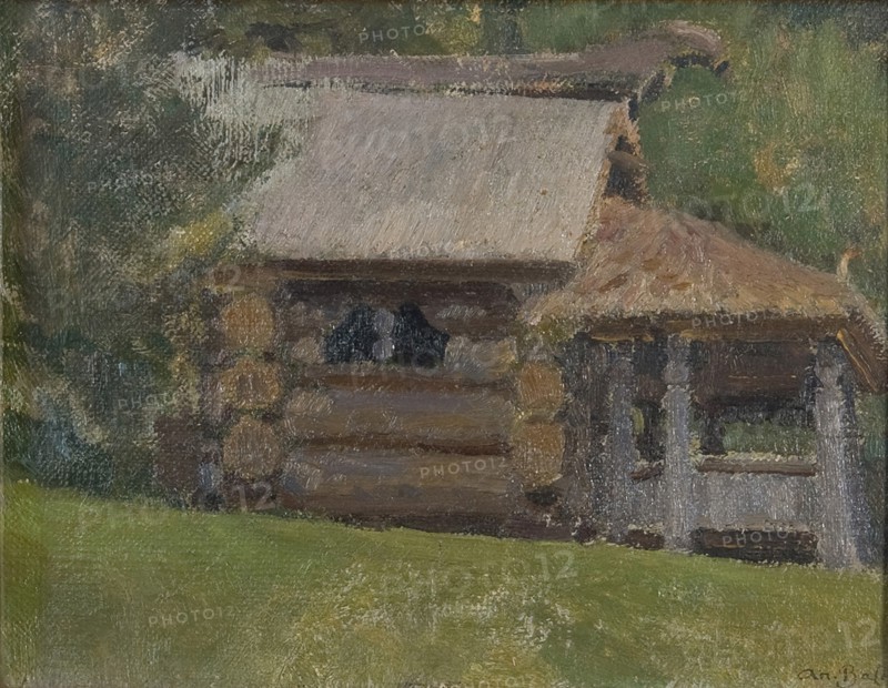 Abramtsevo. The Hut on Chicken Legs, End of 1880s.