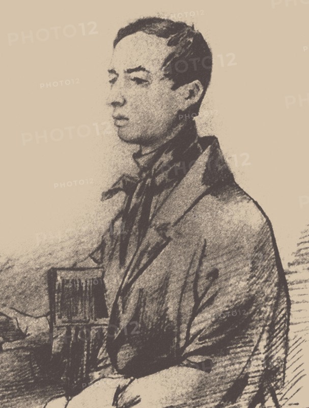 Valerian Nikolayevich Maykov (1823-1847), 1840s.