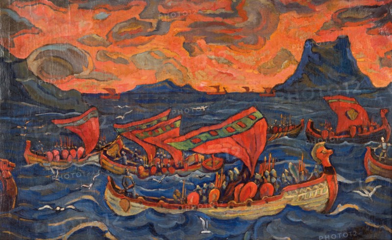 Campaign to Chersonesos by Vladimir the Great, 1904.