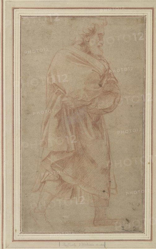 Saint Joseph (Study for the Madonna del Divino Amore), ca 1515.
