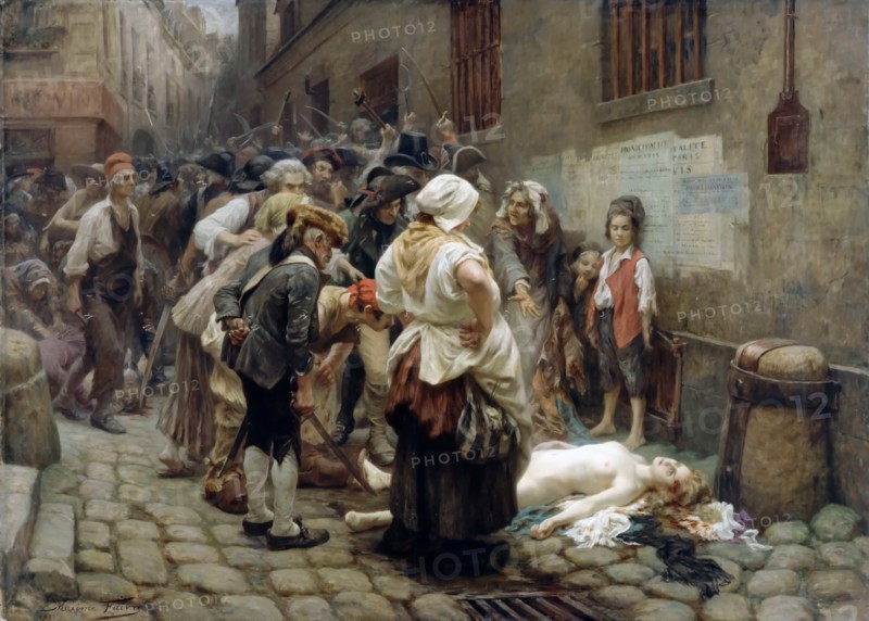 The Death of Princesse de Lamballe, 1908.
