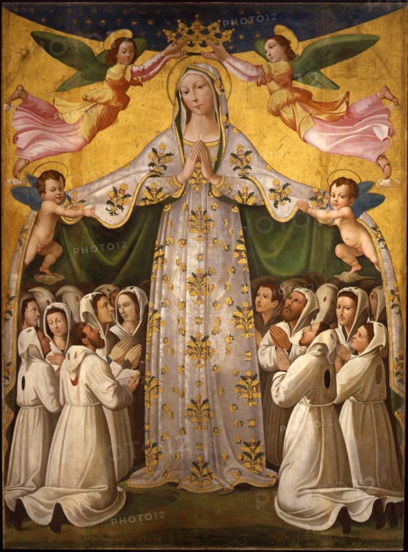 Madonna della Misericordia (Madonna of Mercy), c. 1527.
