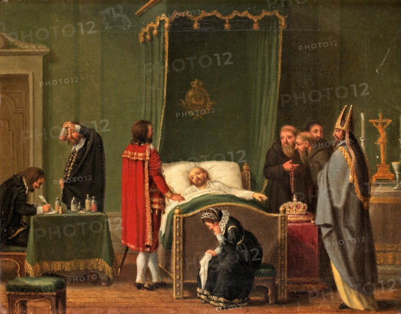 Sten Sture by the Deathbed of King Charles VIII of Sweden, .