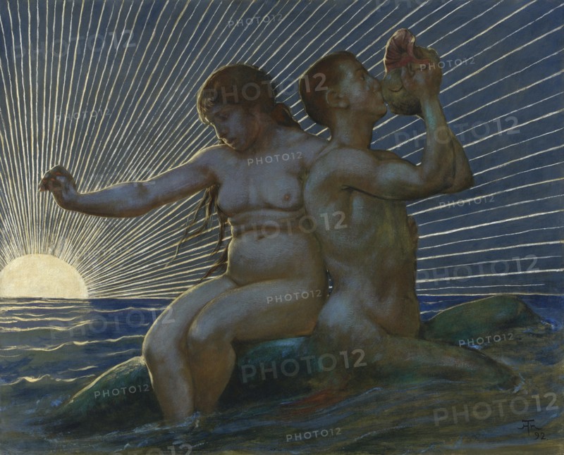 Triton and Nereid, 1892.