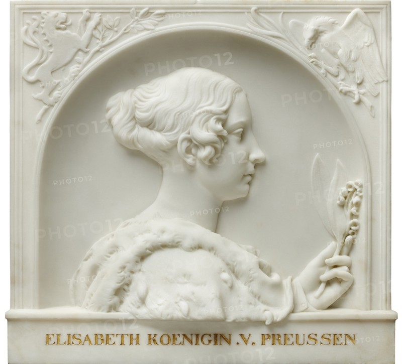 Elisabeth, Queen of Prussia, 1841.