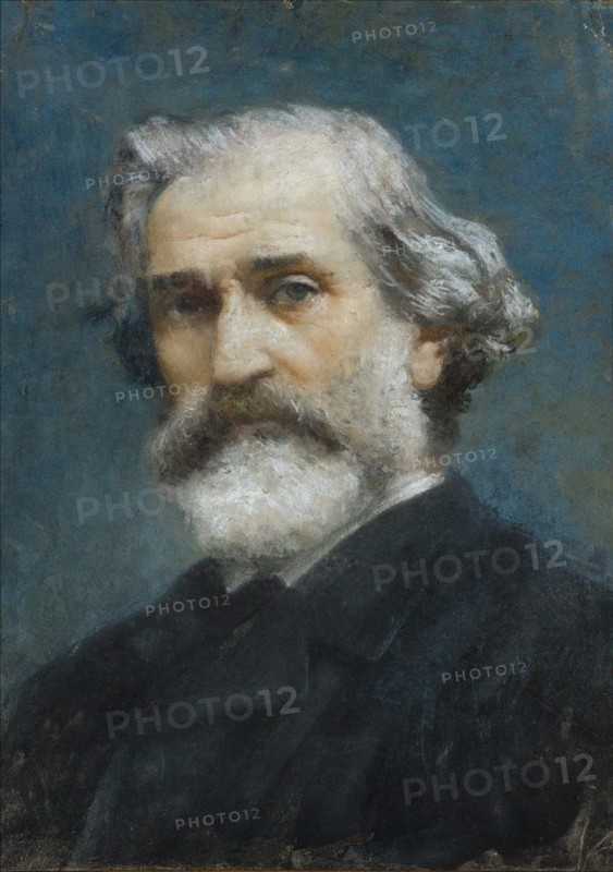 Portrait of the Composer Giuseppe Verdi (1813-1901), 1887.