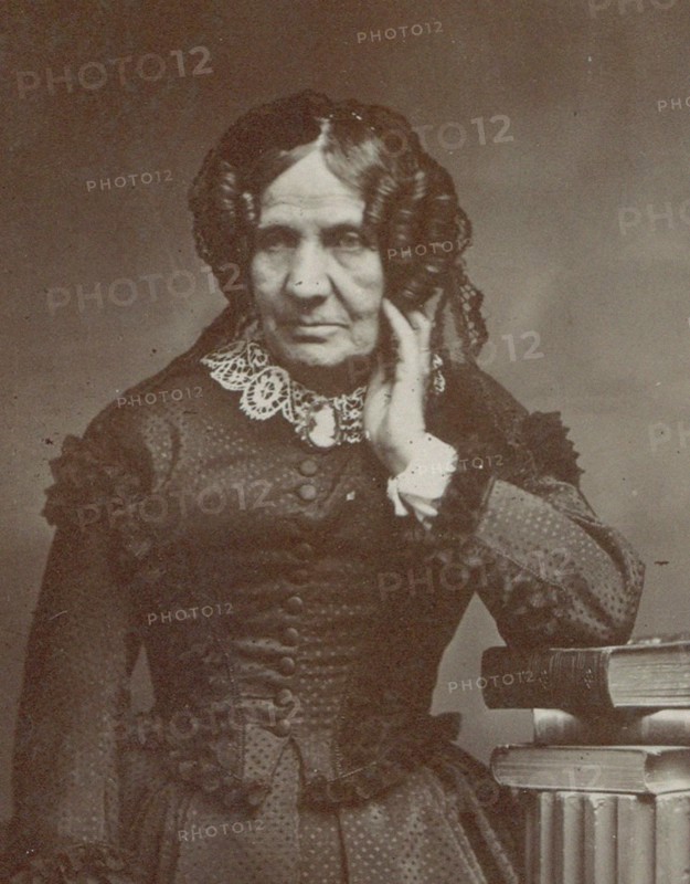 Portrait of Countess Sophie of Ségur (1799-1874), née Rostopchina, 1870s.