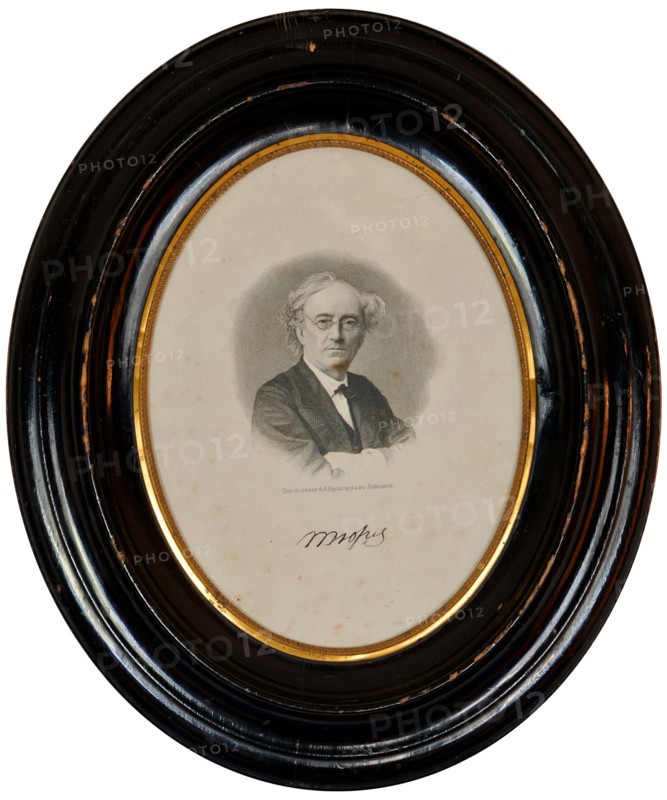 Portrait of the poet Fyodor Ivanovich Tyutchev (1803-1873), Second Half of the 19th cen.