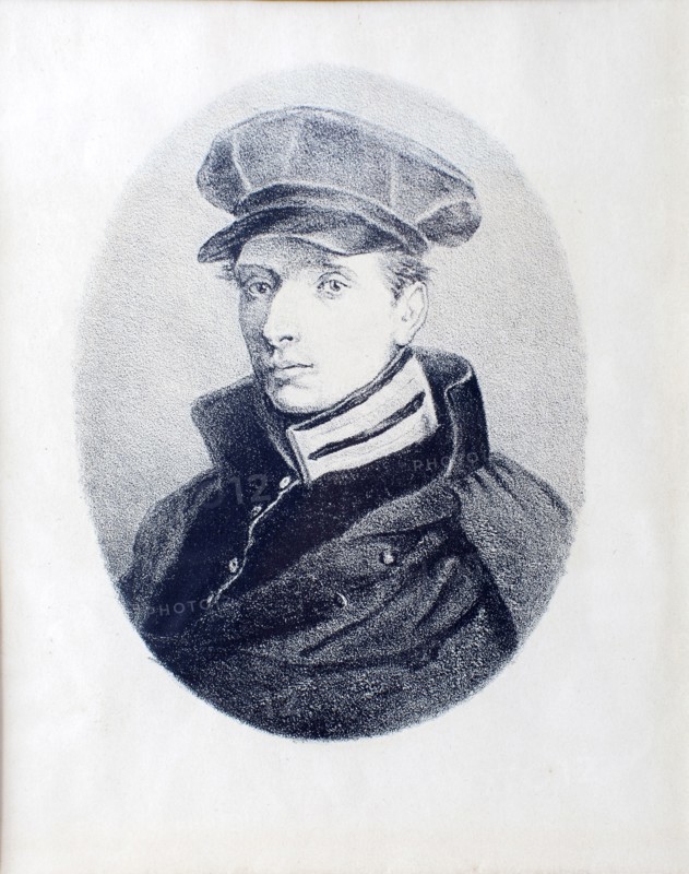 Portrait of the author and lexicographer Vladimir Dal (1801-1872).