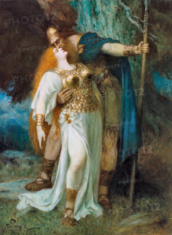 Wotan's farewell to Brunhilde. (Leb wohl, Du kühnes, herrliches Kind!).