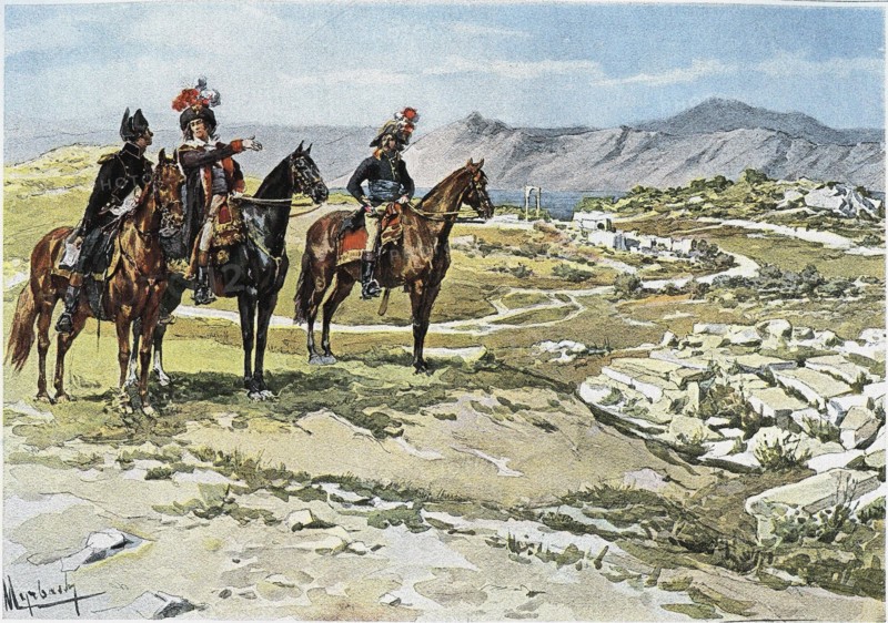 General Chabot before the battle of Nicopolis, 1798, 1894.